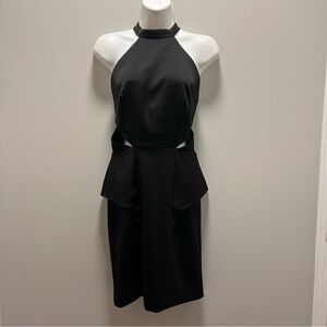 Marciano Black Dress size XS Halter Neckline Open Back